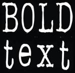 Bold Text Square Logo